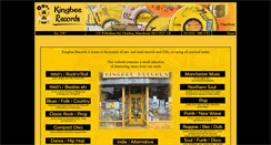 Desktop Screenshot of kingbeerecords.co.uk